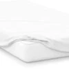 Belledorm Jersey White 38cm Fitted Sheet -Household Items Shop 53704 25190