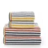 Deyongs Hanover Stripe Towels Mustard 2 Deyongs Hanover Stripe Towels Mustard -Household Items Shop 53729 25062