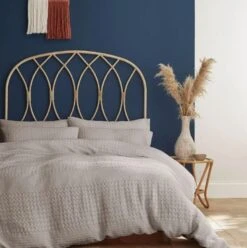 Pineapple Elephant Caspian Stone Waffle Duvet Set