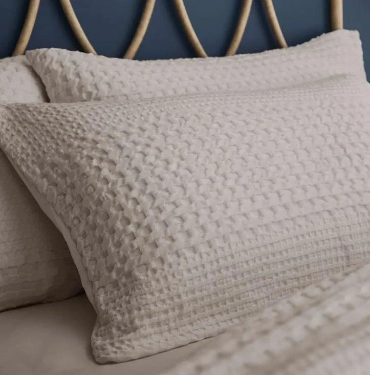 Pineapple Elephant Caspian Stone Waffle Duvet Set 5 Pineapple Elephant Caspian Stone Waffle Duvet Set - Image 3