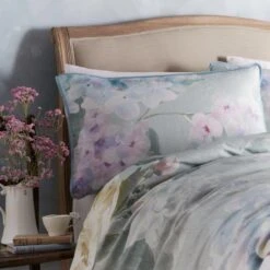 Appletree Hydrangea Seafoam Duvet Cover Set -Household Items Shop 54059 24034