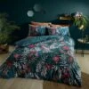 Catherine Lansfield Tropical Floral Birds Duvet Set -Household Items Shop 54075 23965