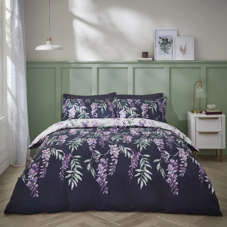 Catherine Lansfield Wisteria Duvet Set 3 Catherine Lansfield Wisteria Duvet Set