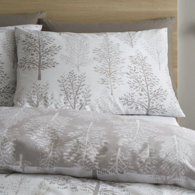 Catherine Lansfield Wilda Tree Natural Duvet Set 6 Catherine Lansfield Wilda Tree Natural Duvet Set - Image 4