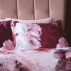 Catherine Lansfield Dramatic Floral Claret Duvet Set -Household Items Shop 54166 23514