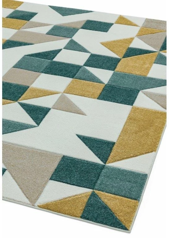 Asiatic Sketch Shapes SK03 Rug - Green 6 Asiatic Sketch Shapes SK03 Rug - Green - Image 4