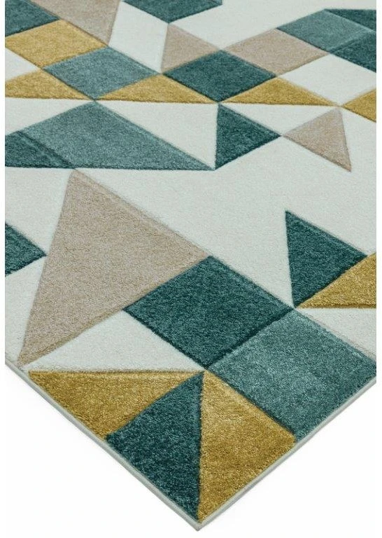 Asiatic Sketch Shapes SK03 Rug - Green 5 Asiatic Sketch Shapes SK03 Rug - Green - Image 3