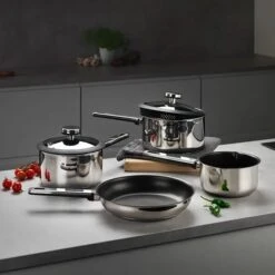 Stellar Stay Cool 4 Piece Pan Set 9 Stellar Stay Cool 4 Piece Pan Set -Household Items Shop 55551 39927
