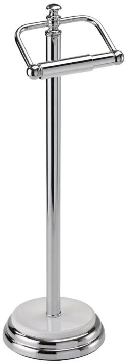 Showerdrape Opera Floor Standing Toilet Roll Holder